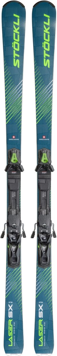 Stöckli Laser SX Carving Skis + SRT Speed D20 Plate & SRT 12 Bindings