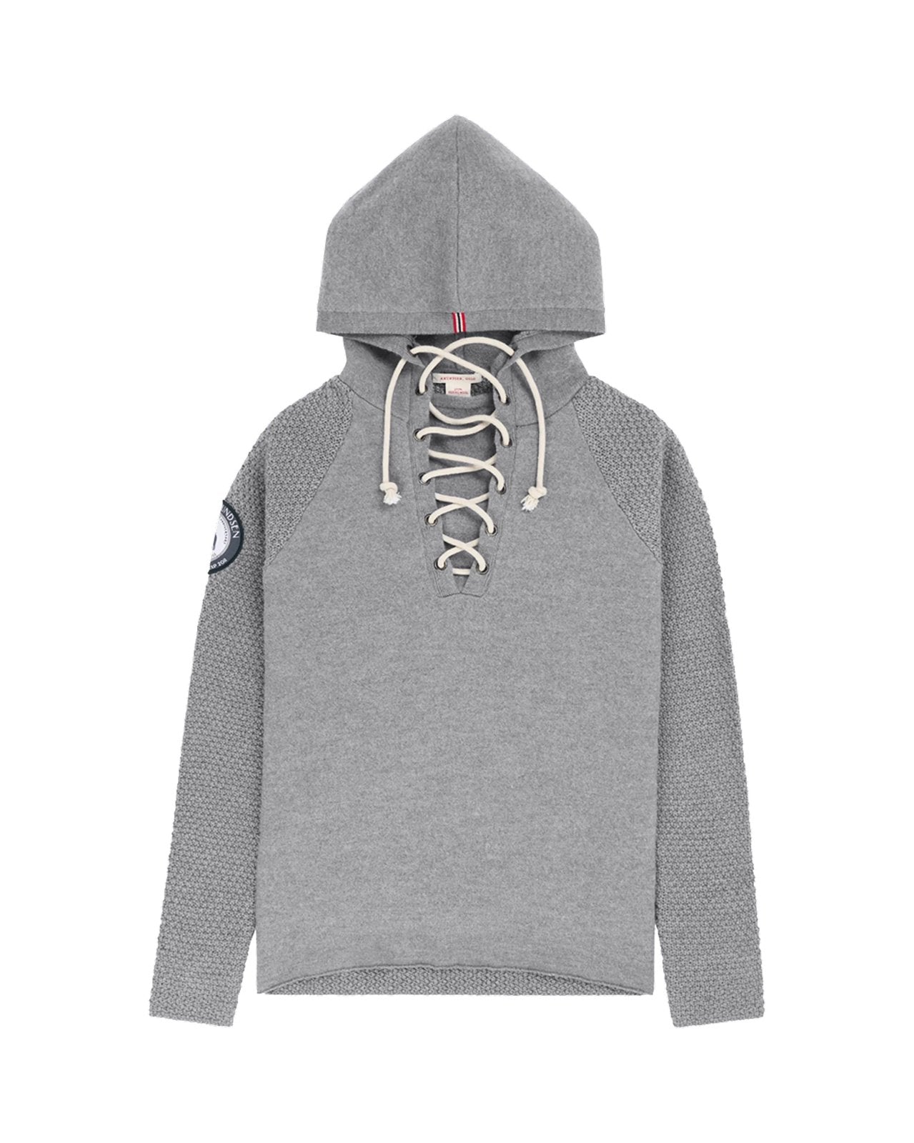 AMUNDSEN WOMENS BOILED HOODIE LACED SWEATER
