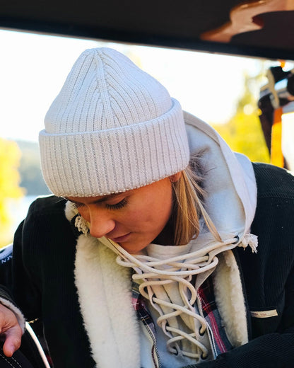 AMUNDSEN WOMENS BOILED HOODIE LACED SWEATER