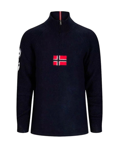 AMUNDSEN WOMENS BOILED SWEATER (FLAG)