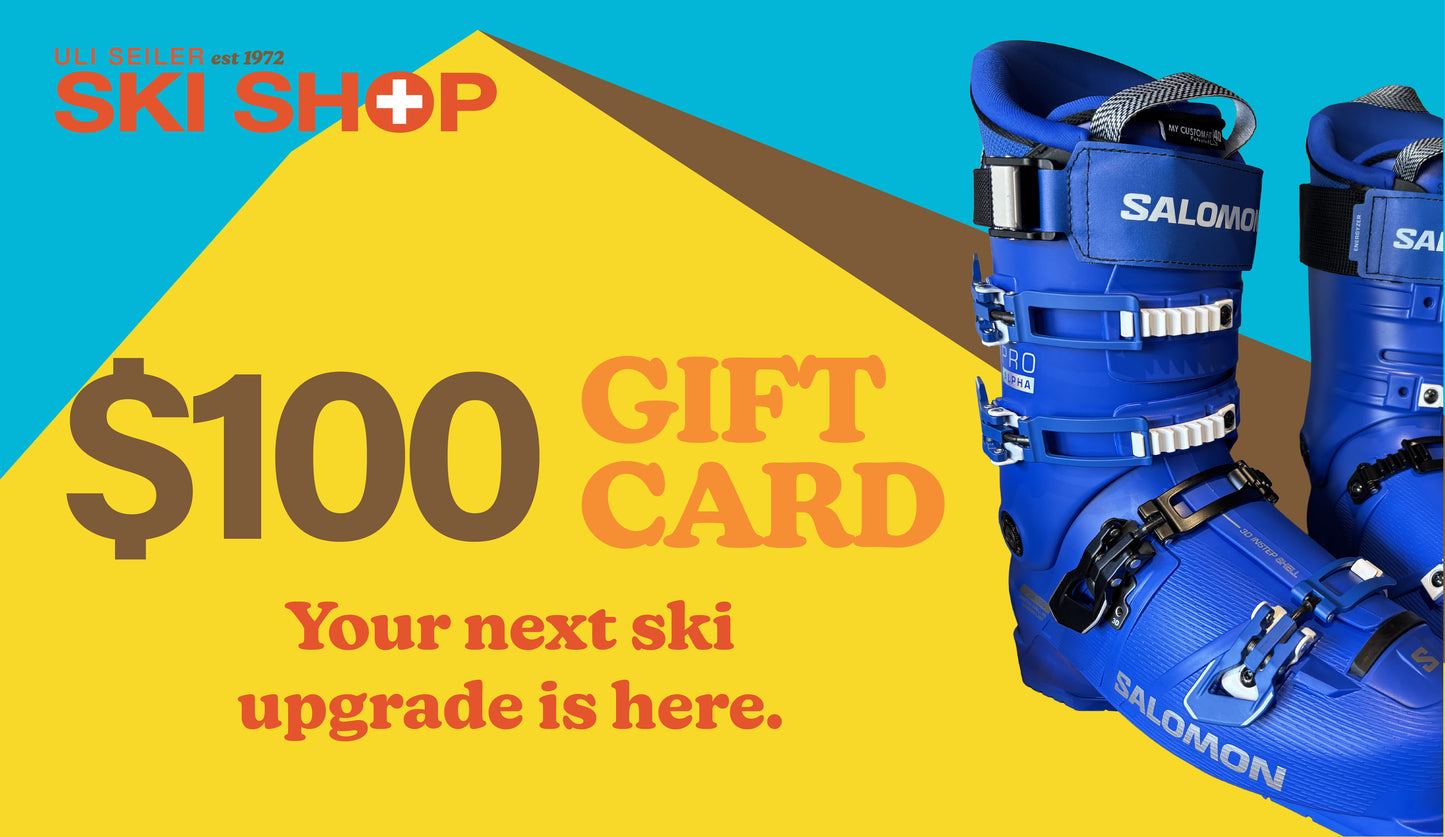 Uli Seiler Ski Shop Gift Card