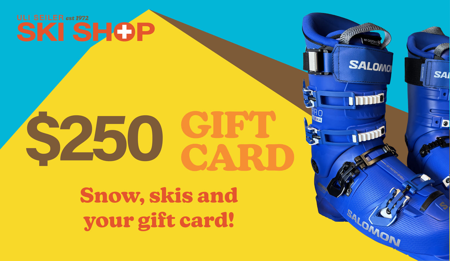 Uli Seiler Ski Shop Gift Card