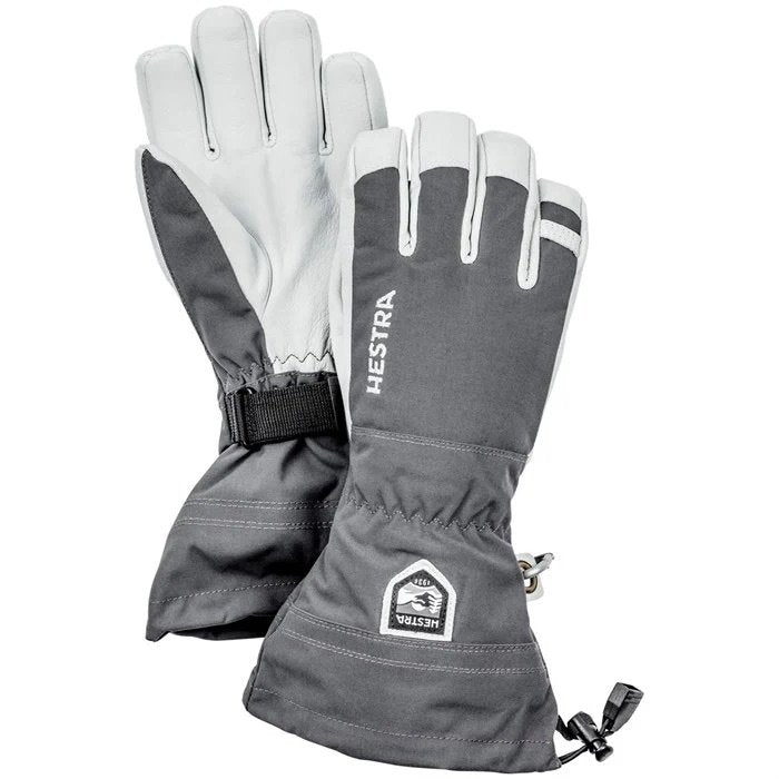 HESTRA ALPINE PRO ARMY LEATHER HELI SKI GLOVES
