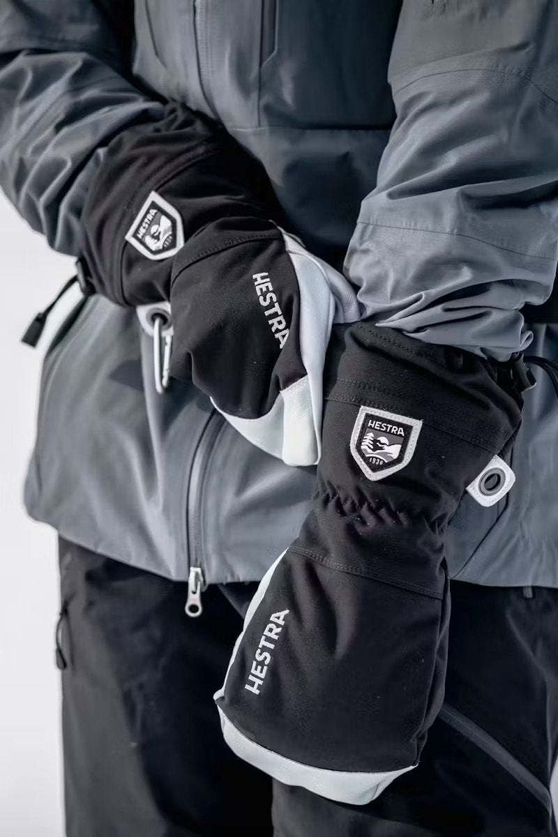 HESTRA ALPINE PRO ARMY LEATHER HELI SKI MITT