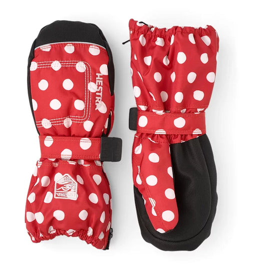 HESTRA BABY LONG ZIP MITT