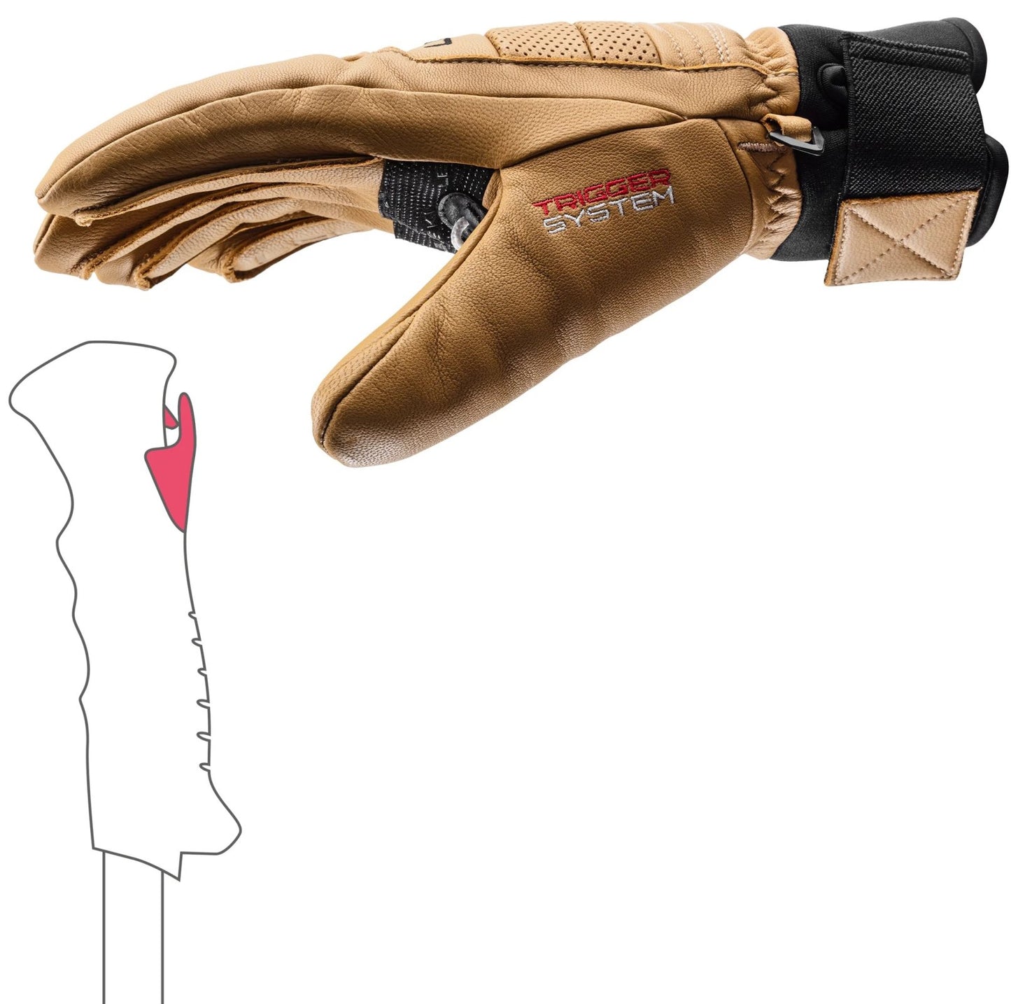 LEKI COPPER 3D PRO SKI GLOVES