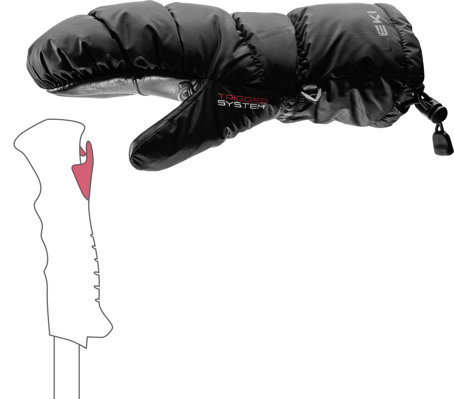 LEKI GLACE 3D WOMENS MITT