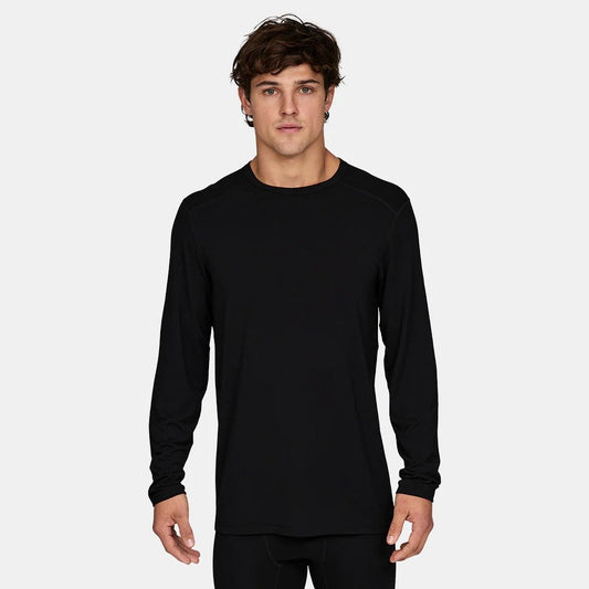 Le Bent Mens Lightweight 200 Crew Base Layer Top