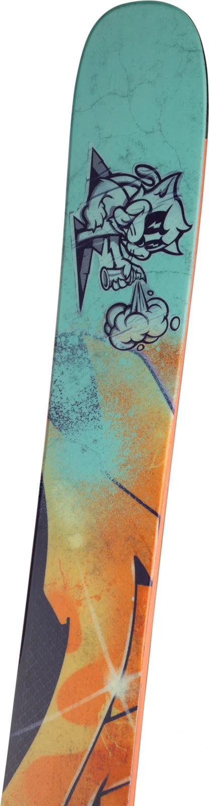 Rossignol Sender Free 110 Special Edition Oscar Mandin Graffiti Skis