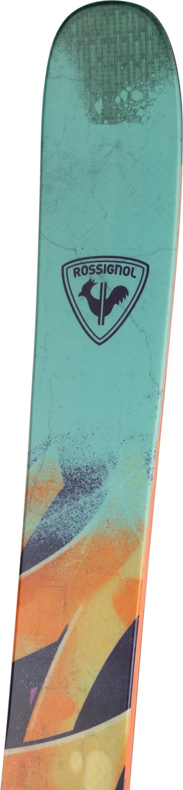 Rossignol Sender Free 110 Special Edition Oscar Mandin Graffiti Skis