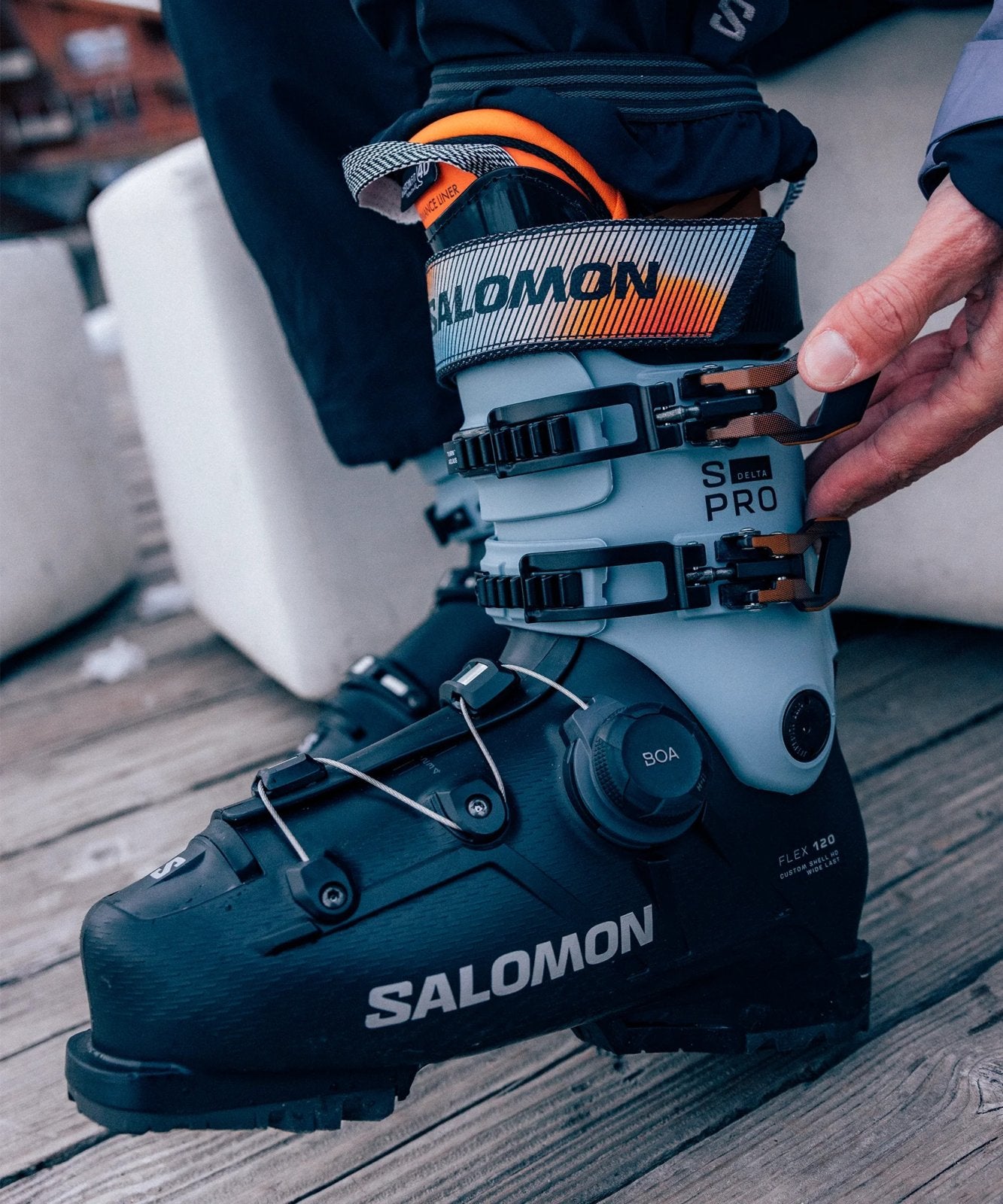 Salomon S/Pro Delta BOA 120 Men's Ski Boots - Wide Fit 102mm | Uli