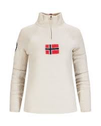 AMUNDSEN WOMENS BOILED SWEATER (FLAG)