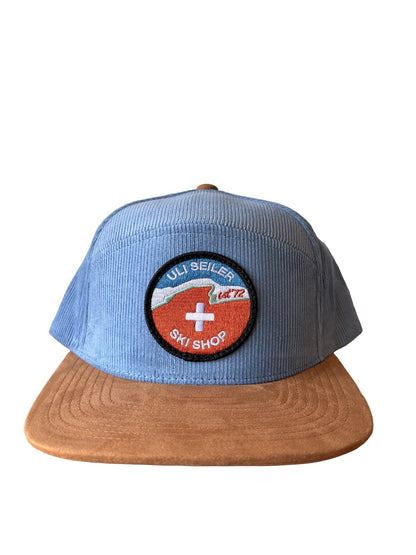Uli Seiler Ski Shop Logo Wear Corduroy Hats