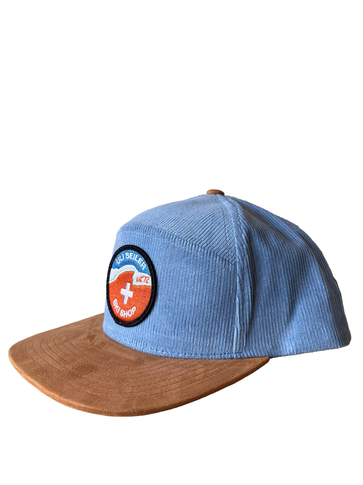Uli Seiler Ski Shop Logo Wear Corduroy Hats