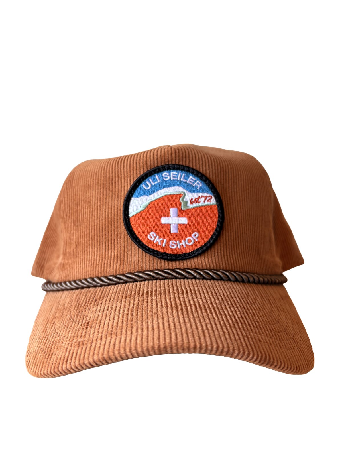 Uli Seiler Ski Shop Logo Wear Corduroy Hats