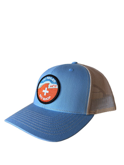 Uli Seiler Ski Shop Logo Wear Trucker Hats