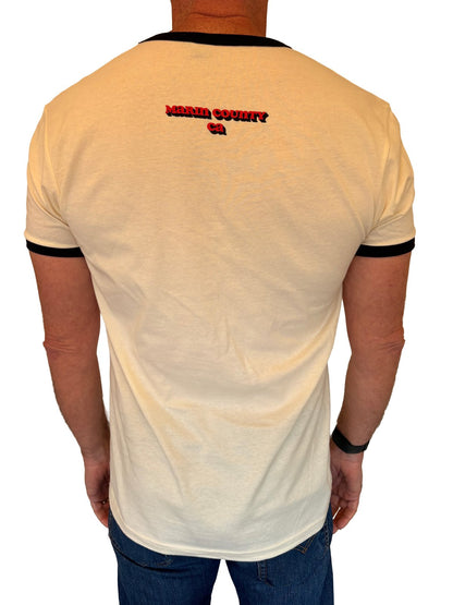 Uli Seiler Ski Shop Goggle Crewneck TShirt 4.5oz